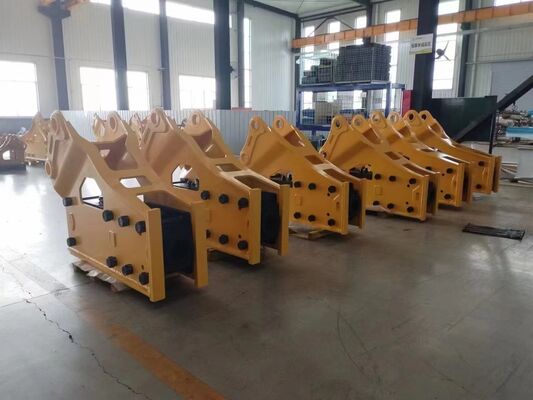 140mm Side Type Rock Breaker Hammer Customized Color For Excavator