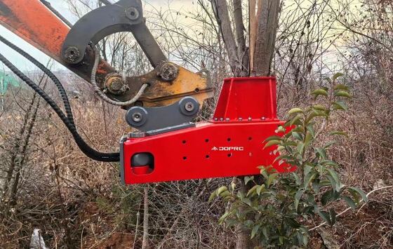 Excavator Tree Shears 4-25TON with High-Strength Steel and Replaceable Blade for Efficient Tree Cutting