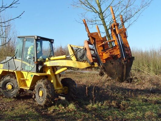 OEM Hydraulic Excavator Tree Spade and Tree Mover Machine with High Survival Rate