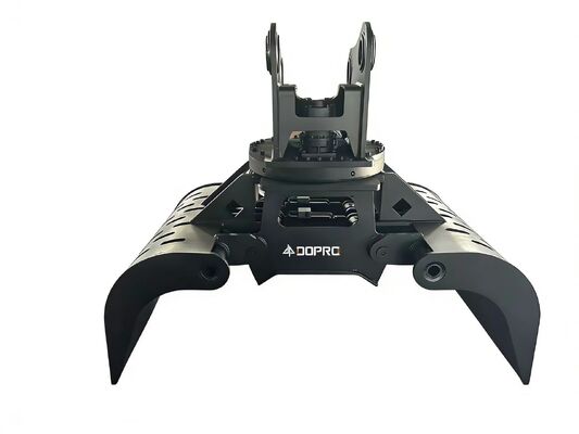 Hydraulic Rotation Demolition Grapple and Stone Grapple Excavator Attachment with Wear-Resistant Steel and 360º Rotation